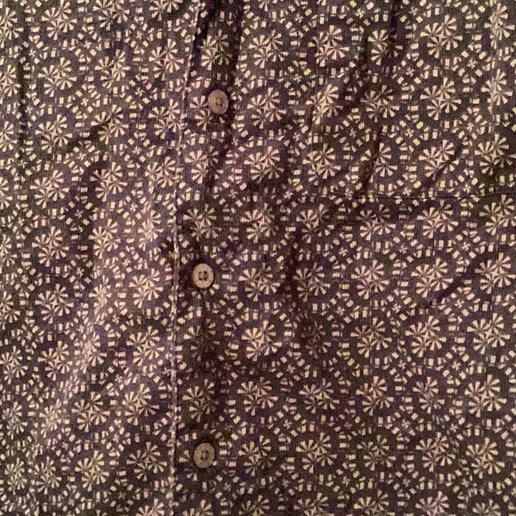 Perry Ellis Cottons Size XL Patterned Button Up Shirt 100% Cotton - Picture 4 of 5